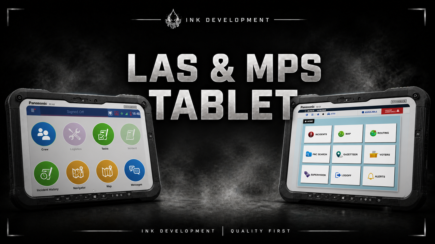 Metropolitan & London Ambulance Service Tablet