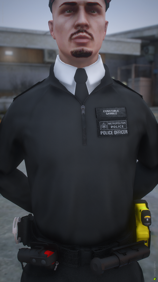 Metropolitan Police Quarter Zip Response fleece